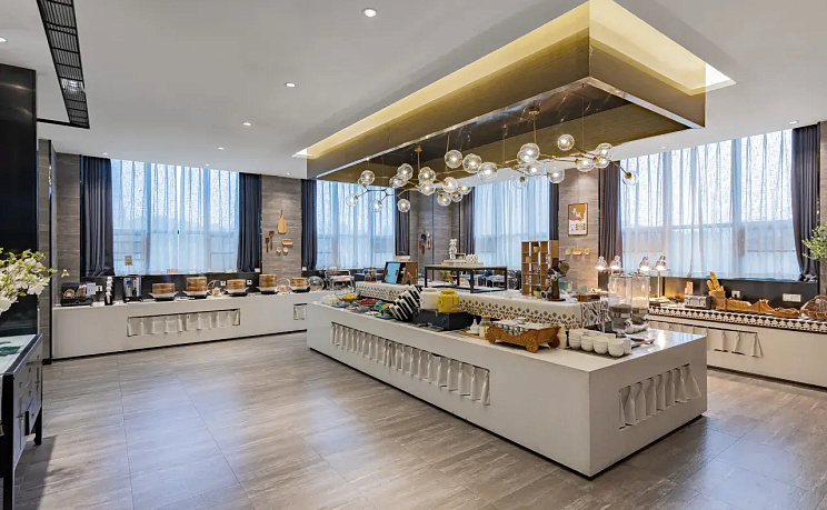 Great Wall Holiay Inn (Yichang Three Gorges Wuyue Plaza Yiling Wanda stored) фото 6