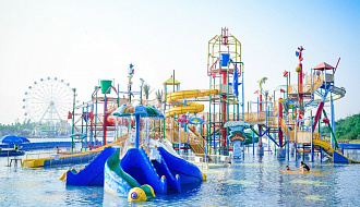 Горячие источники остров-рыбалка в Бэйдайхэ